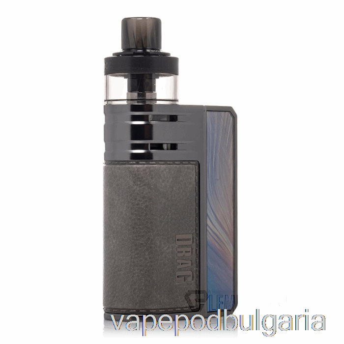 Vape 10000 Дръпки Voopoo Drag E60 Pod Mod Kit сив метал